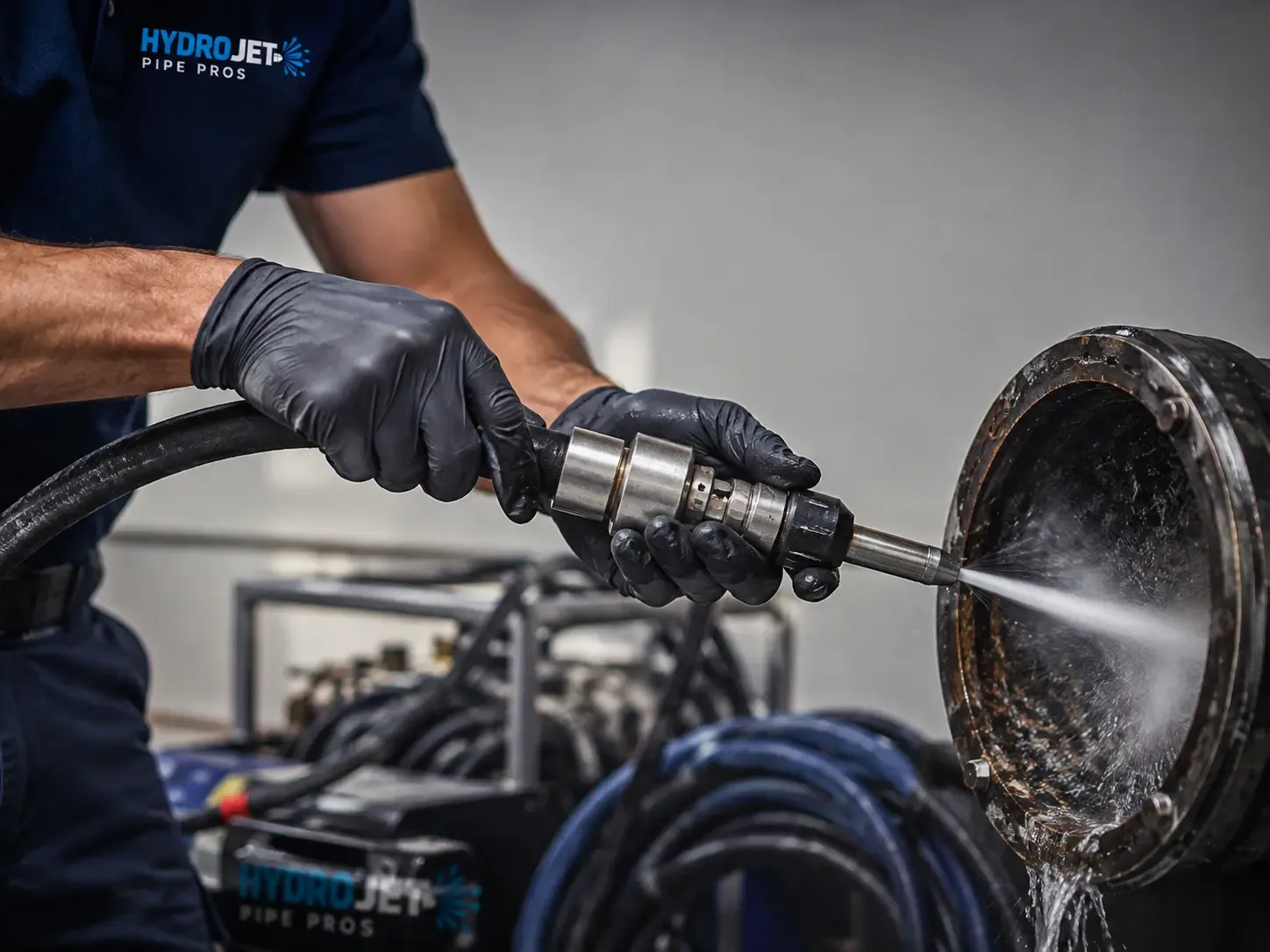 Hydro Jet Pipe Descaling in Riverside, WA